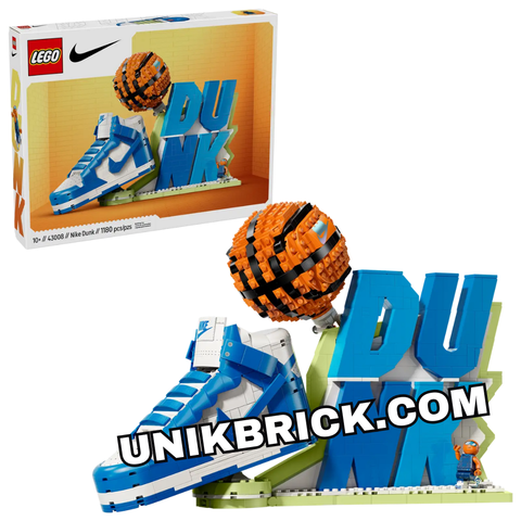  [HÀNG ĐẶT/ ORDER] LEGO 43008 Nike Dunk x LEGO Set Giày Sneaker Thể Thao 