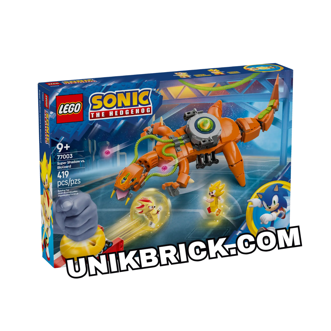 LEGO Sonic the Hedgehog 77003 Super Shadow vs. Biolizard – UNIK BRICK