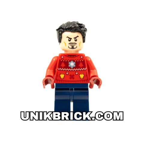  LEGO Marvel Tony Stark Iron Man Christmas Sweater 