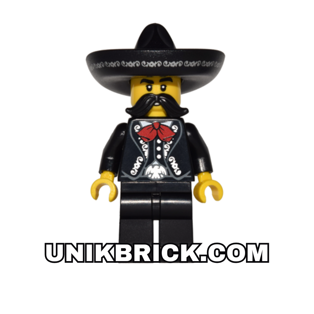 LEGO Mariachi Serenader Series 16 Nhạc công Mexico cầm đàn