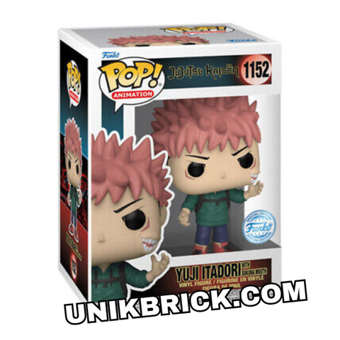  FUNKO POP 1152 ANIMATION Jujutsu Kaisen Yuji Itadori with Sukuna Mouth Special Edition Chú Thuật Hồi Chiến 