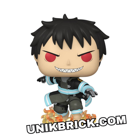  FUNKO POP 981 ANIMATION Fire Force Shinra with Fire Lực Lượng Cứu Hoả 