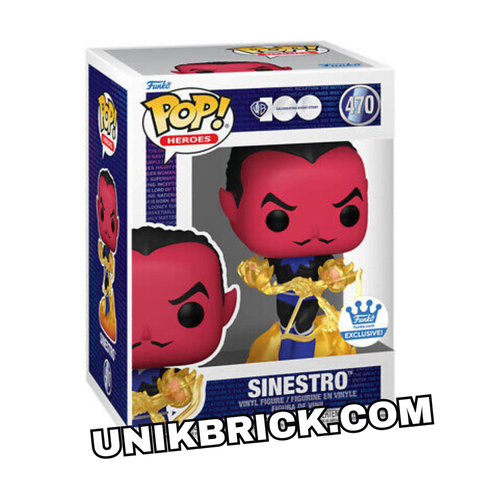  FUNKO POP 470 DC Sinestro Warner Bros 100th Anniversary 100 Celebrating Every Story Funko Exclusive 