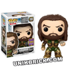 FUNKO POP 199 DC Aquaman and Motherbox SDCC 2017 Summer Convention Edition