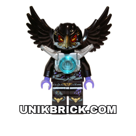  LEGO Chima Razcal Quạ Đen Giáp Bạc 