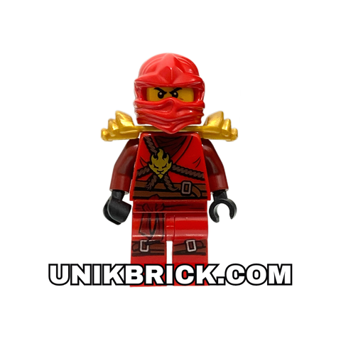  LEGO Ninjago Kai Shoulder Armor Ninja Đỏ Giáp Vai Vàng 
