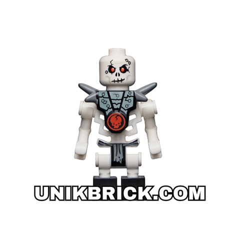  LEGO Ninjago Chopov Skulkin The Golden Weapons Xương Giáp Vai Xám 