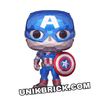 FUNKO POP 1268 Marvel Captain America Special Edition Phiên Bản Đội trưởng Mỹ Disney 100