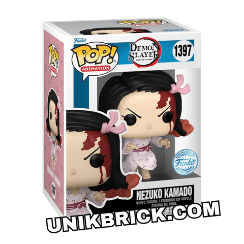  FUNKO POP 1397 ANIMATION Demon Slayer Nezuko Kamado Special Edition Thanh Gươm Diệt Quỷ 