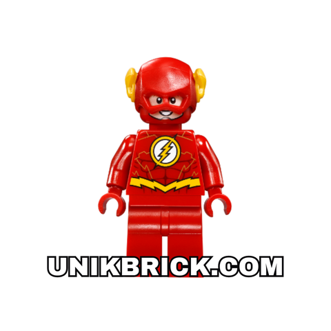 LEGO DC The Flash Gold Outlines on Chest 