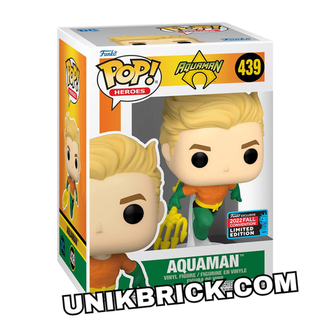 FUNKO POP 439 DC Justice League Aquaman Arthur Carry NYCC 2022 