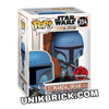 FUNKO POP 354 Death Watch Mandalorian Two Stripes EB Games Exclusive