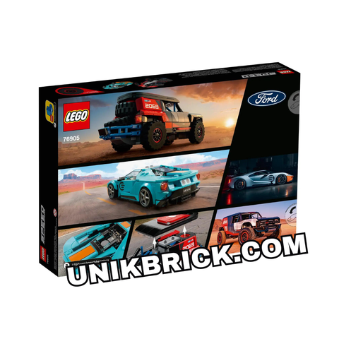  [HÀNG ĐẶT/ ORDER] LEGO Speed Champions 76905 Ford GT Heritage Edition and Bronco R 