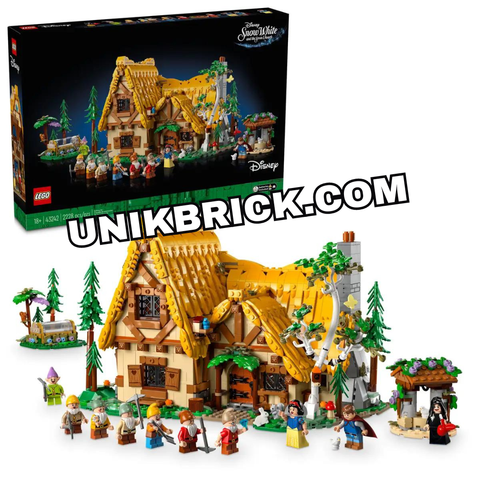  [HÀNG ĐẶT/ ORDER] LEGO Disney 43242 Snow White and the Seven Dwarfs' Cottage 