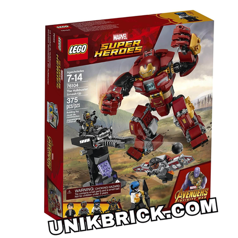  [CÓ HÀNG] LEGO Marvel Super Heroes 76104 The Hulkbuster Smash-Up 