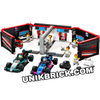 [HÀNG ĐẶT/ ORDER] LEGO City 60444 F1 Garage & Mercedes AMG & Alpine Cars Nhà để xe F1