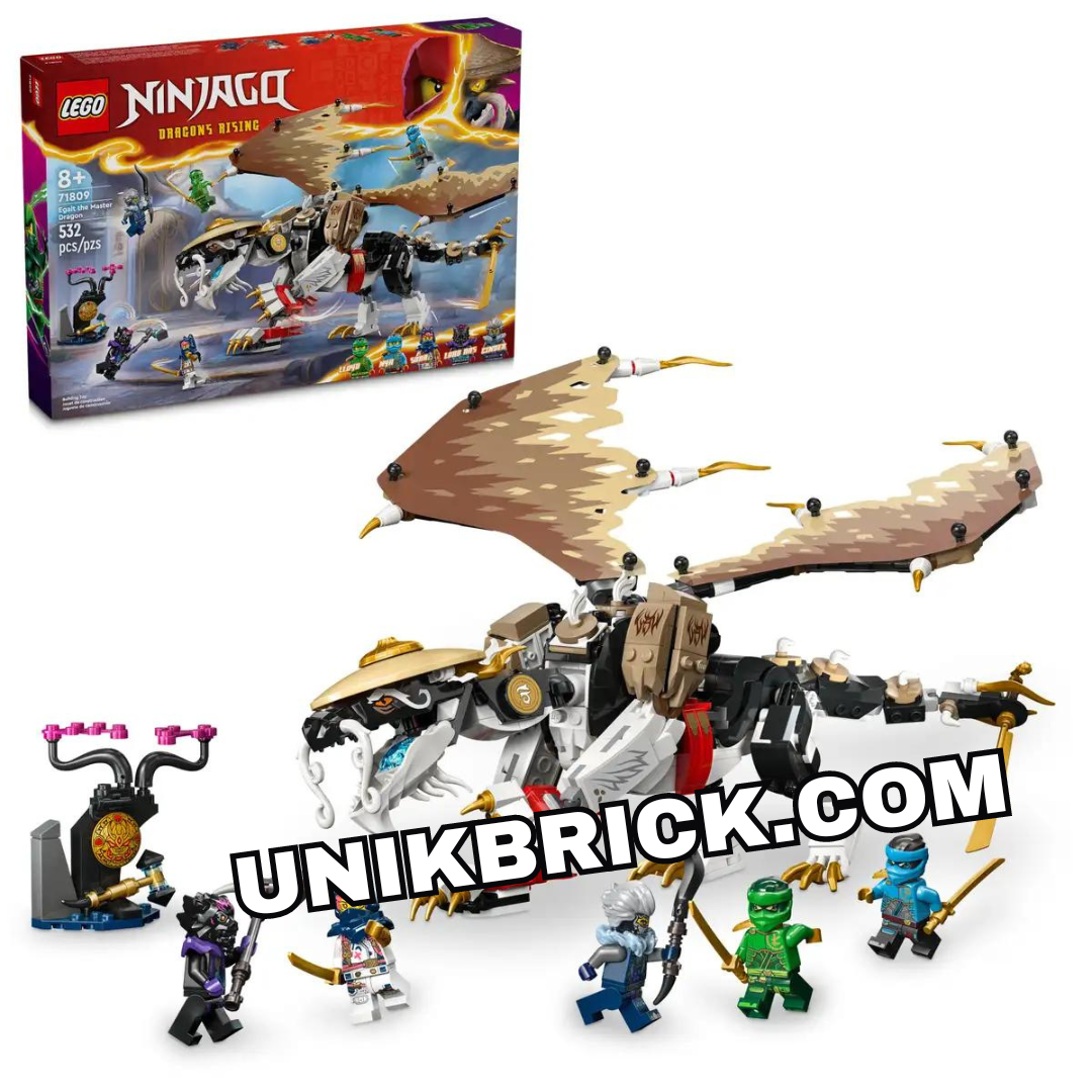 [CÓ HÀNG] LEGO Ninjago 71809 Egalt the Master Dragon