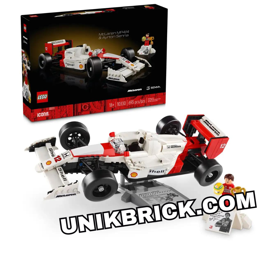 [HÀNG ĐẶT/ ORDER] LEGO Icons 10330 McLaren MP4/4 & Ayrton Senna