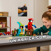 [HÀNG ĐẶT/ ORDER] LEGO 21282 Minecraft The Parrot Houses Ngôi nhà của vẹt