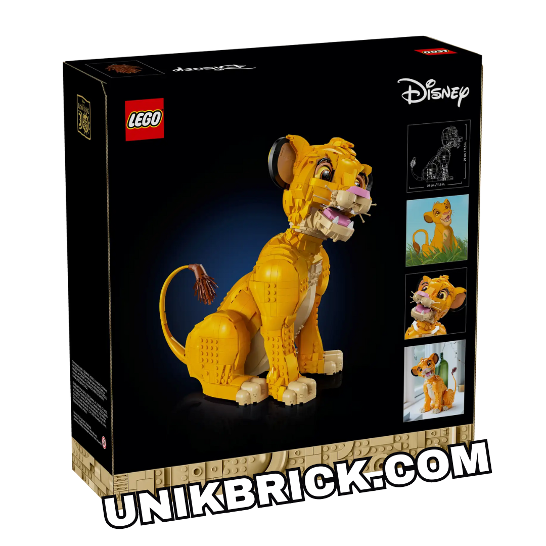 [HÀNG ĐẶT/ORDER] LEGO Disney 43247 Young Simba the Lion King – UNIK BRICK