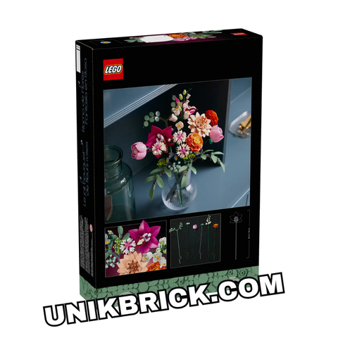  [CÓ HÀNG] LEGO Botanicals Creator 10342 Pretty Pink Flower Bouquet 