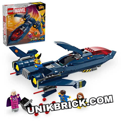  [HÀNG ĐẶT/ ORDER] LEGO Marvel 76281 X-Men X-Jet 