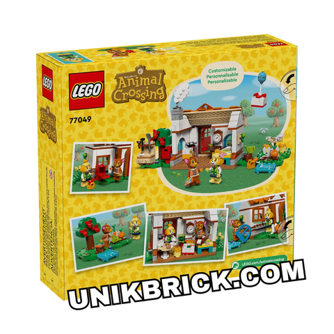  [HÀNG ĐẶT/ ORDER] LEGO Animal Crossing 77049 Isabelle's House Visit 