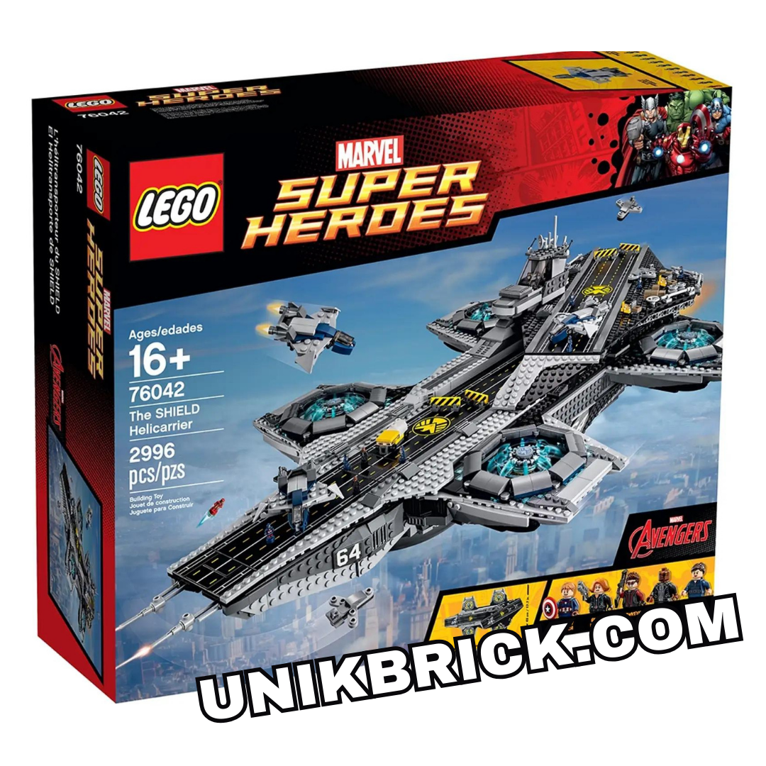 [HÀNG ĐẶT/ ORDER] LEGO Marvel 76042 The SHIELD Helicarrier