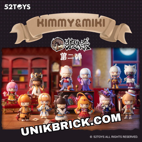  [CÓ HÀNG] Blind Box 52TOYs Kimmy & Miki Werewolves Hộp mù Mô hình Người sói Ver 2 