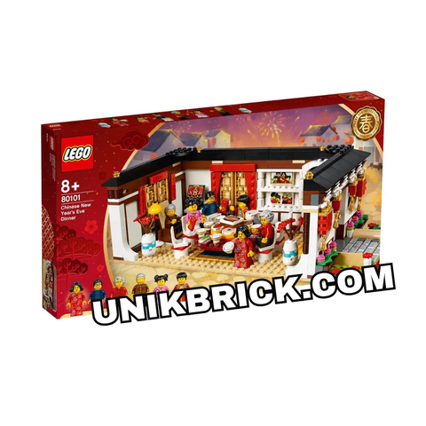  [HÀNG ĐẶT/ ORDER] LEGO 80101 Chinese New Year's Eve Dinner 