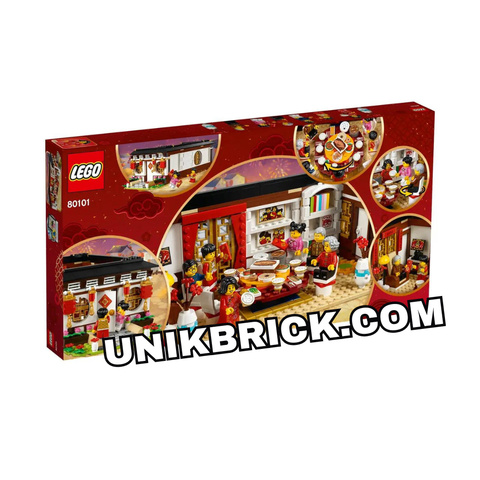  [HÀNG ĐẶT/ ORDER] LEGO 80101 Chinese New Year's Eve Dinner 