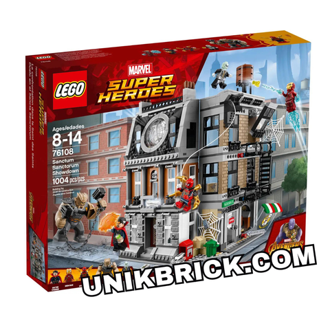  [HÀNG ĐẶT/ ORDER] LEGO Marvel 76108 Sanctum Sanctorum Showdown 