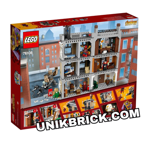  [HÀNG ĐẶT/ ORDER] LEGO Marvel 76108 Sanctum Sanctorum Showdown 