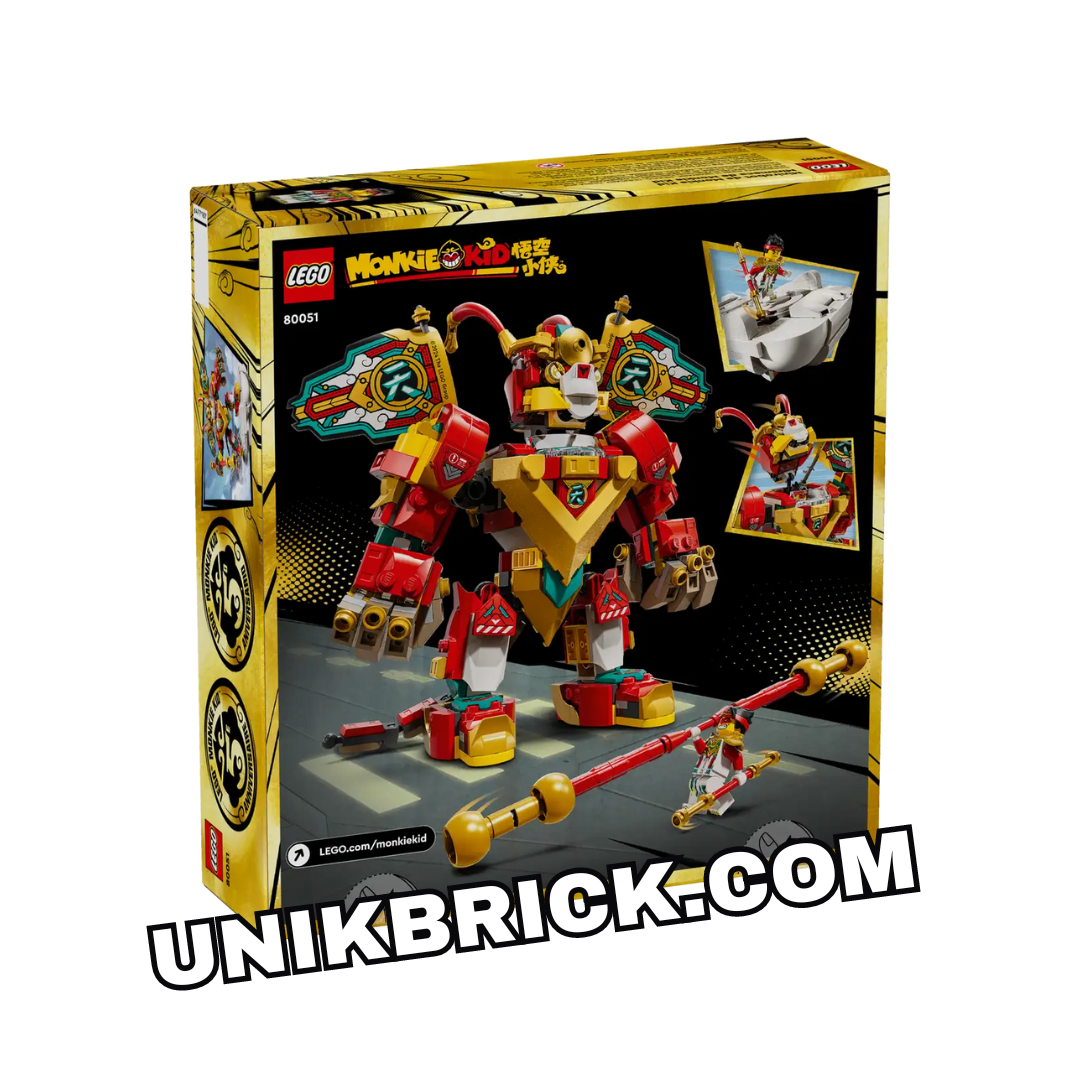 [HÀNG ĐẶT/ ORDER] LEGO Monkie Kid 80051 Monkie Kid's Mini Mech – UNIK BRICK