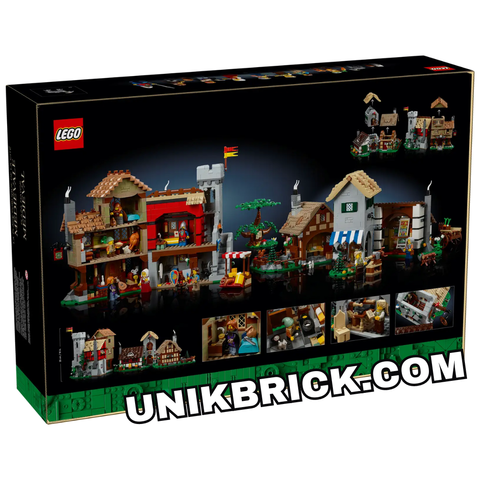  [HÀNG ĐẶT/ ORDER] LEGO Icons 10332 Medieval Town Square 