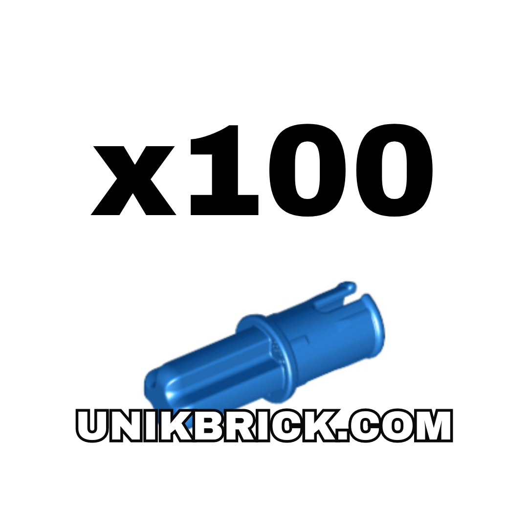 [ORDER PARTS] Blue Technic Axle 1L with Pin with Friction Ridges 43093