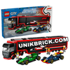 [HÀNG ĐẶT/ ORDER] LEGO City 60445 F1 Truck with RB20 & AMR24 F1 Cars Siêu xe đua F1