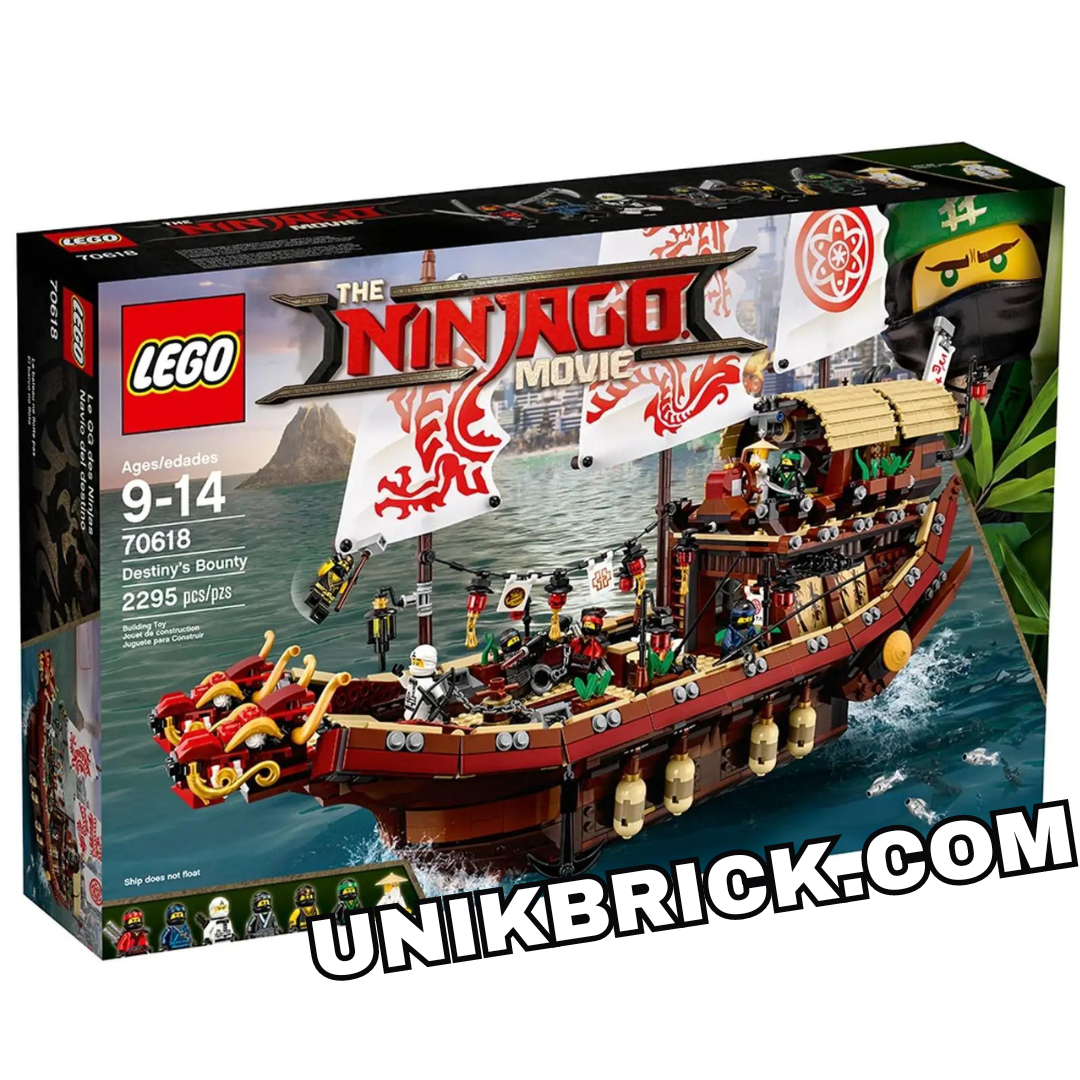 Lego Movie [CÓ HÀNG] LEGO Ninjago 70618 The Ninjago Movie Destiny