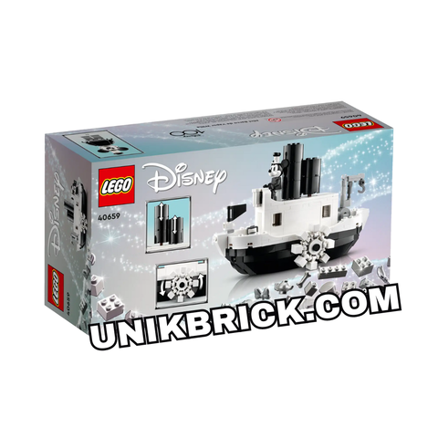  [HÀNG ĐẶT/ ORDER] LEGO Disney 40659 Mini Steamboat Willie 