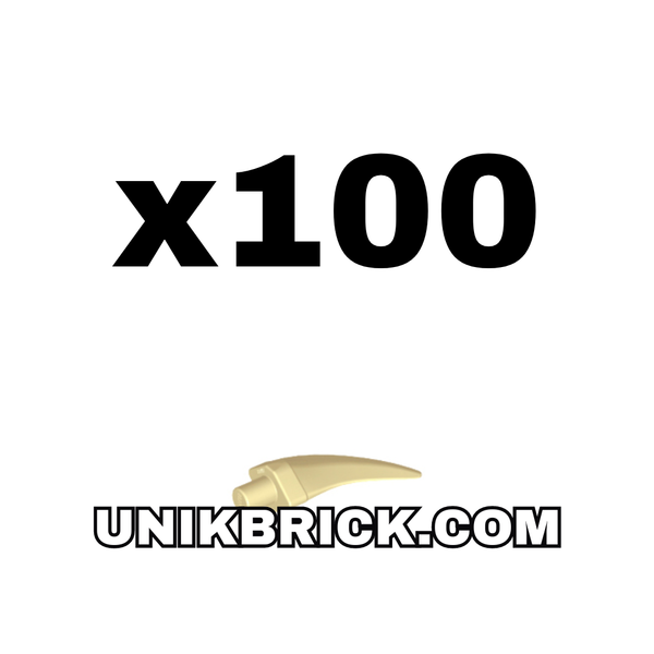 [ORDER PARTS] Tan Barb / Claw / Horn / Tooth 87747 – UNIK BRICK