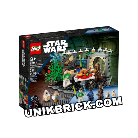  [HÀNG ĐẶT/ ORDER] LEGO Star Wars 40658 Millennium Falcon Holiday Diorama 