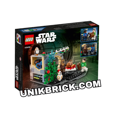  [HÀNG ĐẶT/ ORDER] LEGO Star Wars 40658 Millennium Falcon Holiday Diorama 