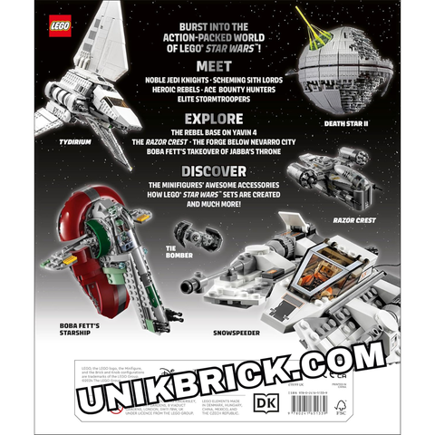  [CÓ HÀNG] LEGO Star Wars Visual Dictionary Updated Edition With Exclusive Darth Maul Minifigure Từ Điển Chiến Tranh Giữa Các Vì Sao Kèm Darth Maul 