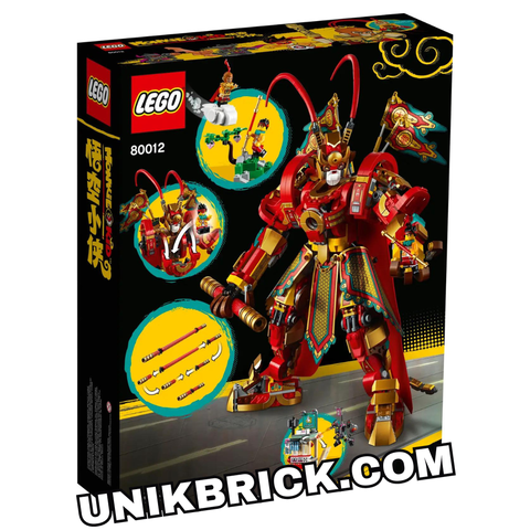  [CÓ HÀNG] LEGO Monkie Kid 80012 Monkey King Warrior Mech Tề Thiên Đại Thánh 