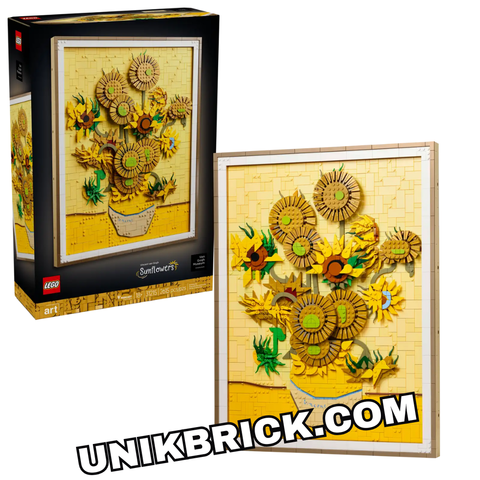  [HÀNG ĐẶT/ ORDER] LEGO 31215 ART Vincent van Gogh Sunflowers Hoa hướng dương Van Gogh 