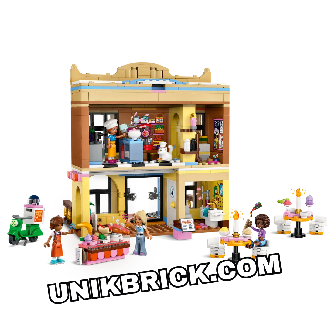Bộ lắp ráp xếp hình LEGO Friends 42655 Restaurant and Cooking School ...