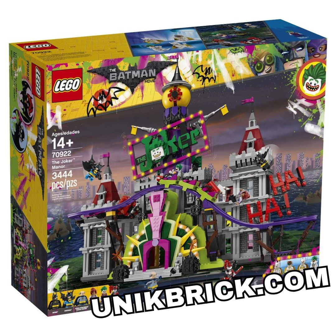 [HÀNG ĐẶT/ ORDER] LEGO DC 70922 The Joker Manor