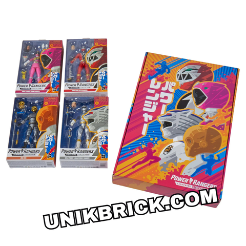  [CÓ HÀNG] Hasbro Power Rangers Lightning Collection Power Pop 4 Pack Toy Action Figures COMBO 4 Siêu Nhân Phiên Bản Đặc Biệt 