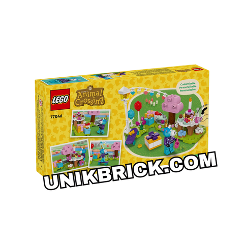  [HÀNG ĐẶT/ ORDER] LEGO Animal Crossing 77046 Julian's Birthday Party 