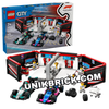 [HÀNG ĐẶT/ ORDER] LEGO City 60444 F1 Garage & Mercedes AMG & Alpine Cars Nhà để xe F1